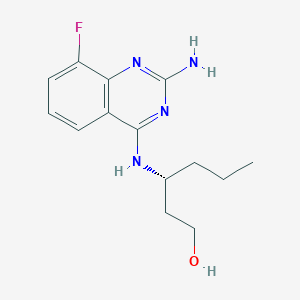 molecular formula C14H19FN4O B11933084 TLR7 and 8 modulator 31 