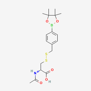molecular formula C18H26BNO5S2 B11933140 Bdp-nac 