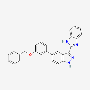 molecular formula C27H20N4O B11933162 Spen-IN-1 