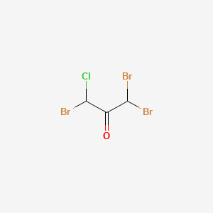 1,1,3-Tribromo-3-chloroacetone