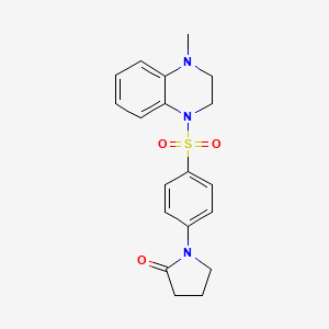 molecular formula C19H21N3O3S B11933174 PAWI-2 