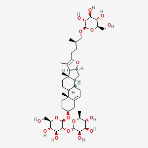 molecular formula C45H72O17 B11933180 Proprotogracillin 