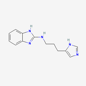 molecular formula C13H15N5 B11933215 ROS 234 