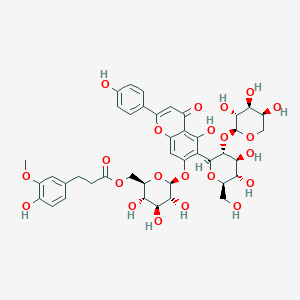 molecular formula C42H48O22 B11933255 Vaccarin E 