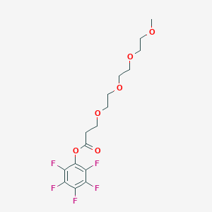 molecular formula C16H19F5O6 B11933328 m-PEG4-PFP ester 