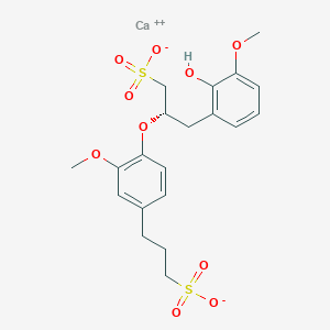 molecular formula C20H24CaO10S2 B11933359 Lignin calcium sulfonate 