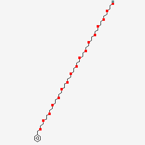 molecular formula C39H72O17 B11933382 Benzyl-PEG16-alcohol 
