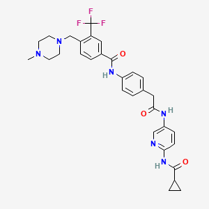 molecular formula C31H33F3N6O3 B11933415 Chmfl-abl-039 