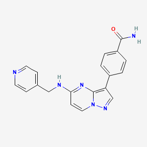 molecular formula C19H16N6O B11933434 RET-IN-21 