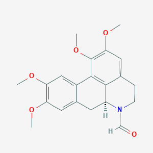 molecular formula C21H23NO5 B11933489 (+)-N-Formylnorglaucine 