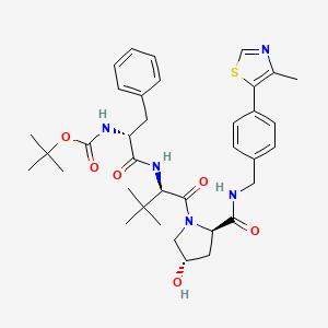 molecular formula C36H47N5O6S B11933544 VHL Ligand 4 