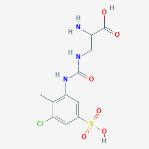 molecular formula C11H14ClN3O6S B11933549 (Rac)-Upacicalcet 