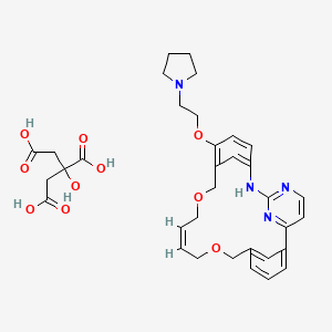 molecular formula C34H40N4O10 B11933568 Pacritinib Citrate CAS No. 1228923-42-9