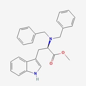 molecular formula C26H26N2O2 B11933649 Methyl Na,Na-dibenzyl-D-tryptophanate 