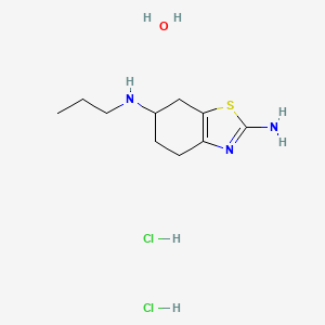 molecular formula C10H21Cl2N3OS B11933688 Pramipexole 2HCl Monohydrate 