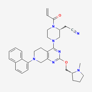 molecular formula C32H37N7O2 B11933699 KRAS G12C inhibitor 11 