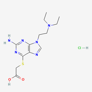 molecular formula C13H21ClN6O2S B11933888 zr17-2 Hydrochloride 