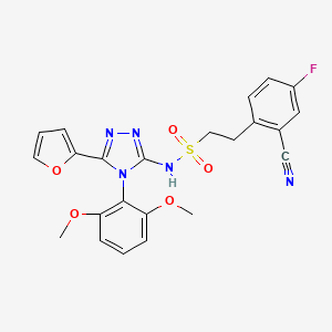 molecular formula C23H20FN5O5S B11933924 Apelin agonist 1 