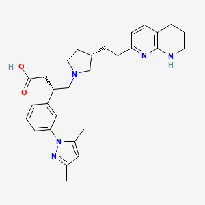 molecular formula C29H37N5O2 B11933988 GSK 3008348 