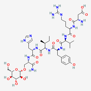 molecular formula C45H71N13O16 B1193402 PNA5 