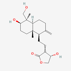molecular formula C20H30O5 B11934043 Andrographolide,(S) 