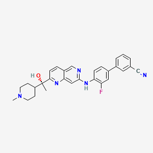 molecular formula C29H28FN5O B11934076 Cdk5-IN-2 