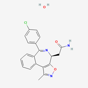 molecular formula C20H18ClN3O3 B11934094 Pelabresib CAS No. 1845726-14-8