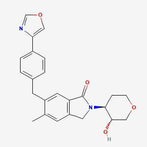molecular formula C24H24N2O4 B1193413 PF-06827443, >=98% (Hplc) 