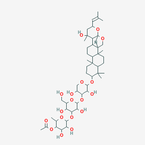 molecular formula C49H78O18 B119342 梓醇苷 E CAS No. 156436-85-0