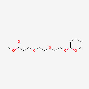 molecular formula C13H24O6 B11934301 THP-PEG2-methyl propionate 