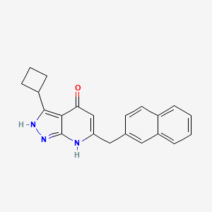 molecular formula C21H19N3O B11934344 APA modulator T5 
