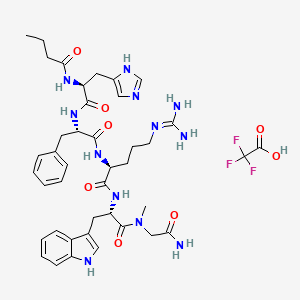 molecular formula C41H53F3N12O8 B11934493 RO27-3225 Tfa 
