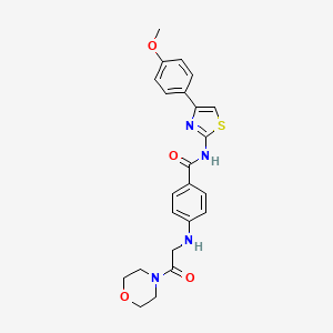 molecular formula C23H24N4O4S B11934513 SBI-993 