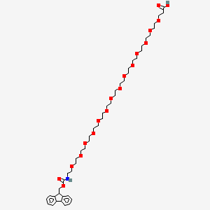 molecular formula C46H73NO18 B11934617 Fmoc-NH-PEG14-acid 