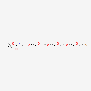 molecular formula C19H38BrNO8 B11934631 Br-PEG6-C2-NHBoc 