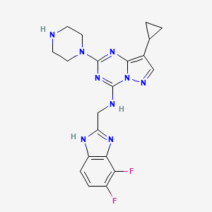 molecular formula C20H21F2N9 B11934666 Cdk12-IN-6 