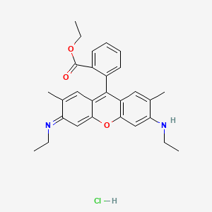 molecular formula C28H31ClN2O3 B11934685 Rhodanine 6GDN CAS No. 1232233-19-0