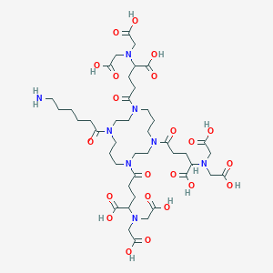 molecular formula C43H68N8O22 B11934737 (Rac)-Tris-NTA 