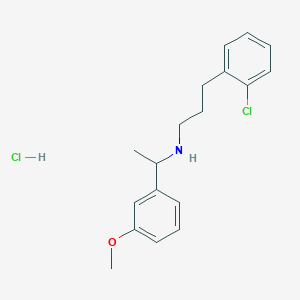 molecular formula C18H23Cl2NO B11934774 R-568 (hydrochloride) 