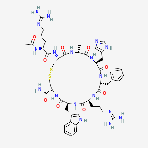 molecular formula C55H80N18O15S2 B1193506 Setmelanotide CAS No. 1504602-49-6