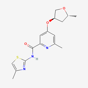 molecular formula C16H19N3O3S B11935145 VU0652835 