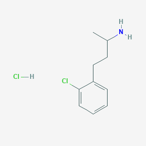 molecular formula C10H15Cl2N B1193515 SK609 CAS No. 1092797-77-7
