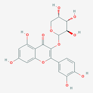 molecular formula C20H18O11 B11935171 Avicularin (guajavarin) 