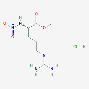 molecular formula C7H16ClN5O4 B11935227 NG-Nitroarginine methyl ester hydrochloride 