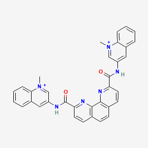 molecular formula C34H26N6O2+2 B11935251 Phen-DC3 