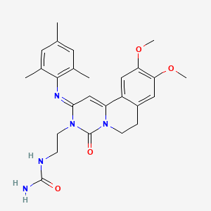 molecular formula C26H31N5O4 B1193527 (E/Z)-Ensifentrine CAS No. 298680-25-8