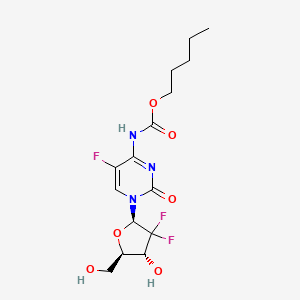 molecular formula C15H20F3N3O6 B11935330 Pencitabine 