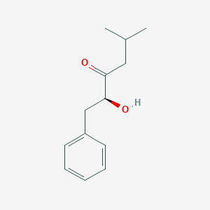 (S)-1-Phenyl-2-hydroxy-5-methyl-3-hexanone