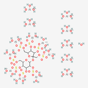 molecular formula C12H90Al15O73S8 B11935362 CID 146171193 