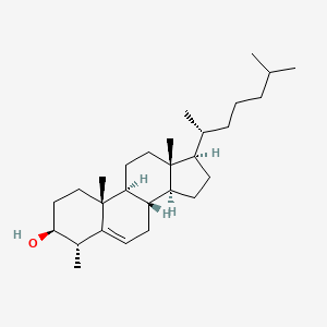 molecular formula C28H48O B11935441 4alpha-Methylcholesterol 